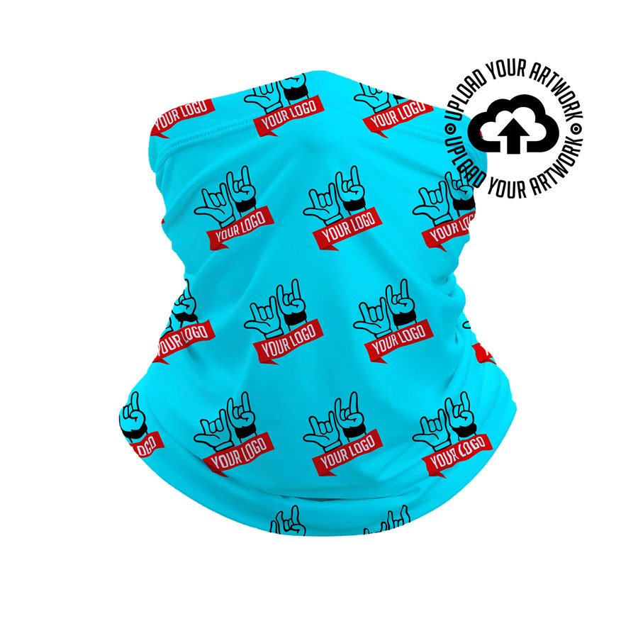 Custom Neck Gaiter With Logo at David Mixon blog