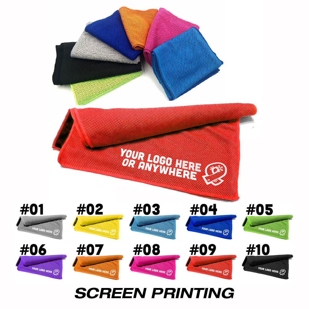 THE WHITAKER Domestic Full Color Sublimation Cooling Towel - Innovation  Line